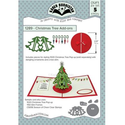 Karen Burniston Cutting Dies - Christmas Tree Add-on